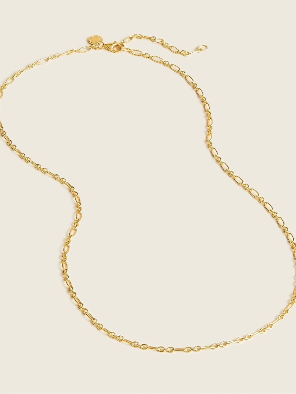 Demi-fine 14k Gold-plated 20" Mixed Link Chain Necklace - NWOT